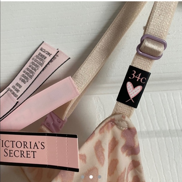💕🐆VICTORIA SECRET DEMI BRA 34C - Picture 2 of 3